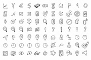 540 Business Hand Drawn doodle Icons, an Outline Icon by TKDoodle (Thumbnail 5 of 9)