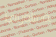 Layalina Islamic Display Font, a Font by Vadovastd (Thumbnail 3 of 7)