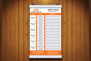 Weekly Event Flyer