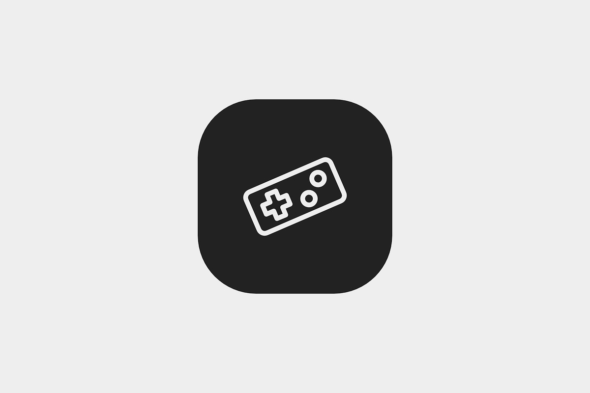 Gaming, an Outline Icon by Jordy (Photo 2 of 2)