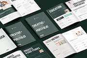 Resume | Portfolio Brochure Template, a Brochure Template by StyleArt (Thumbnail 3 of 10)