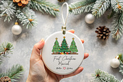 First Christmas Married Ornament, an Illustration by CrexoraLab (Thumbnail 2 of 4)