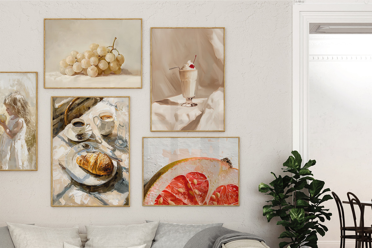 Elegant table treasures. Poster set, a Background Graphic by Lidberia (Photo 11 of 12)