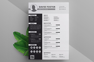 Minimalist Resume / CV Template