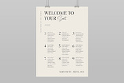 Wedding Seating Chart Template, a Flyer Template by BrandPacks (Thumbnail 3 of 5)