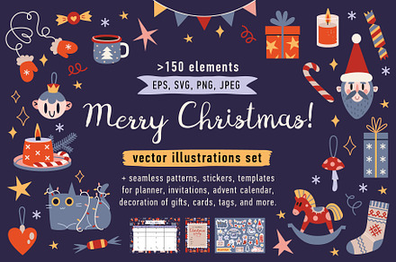 Christmas cartoons illustration