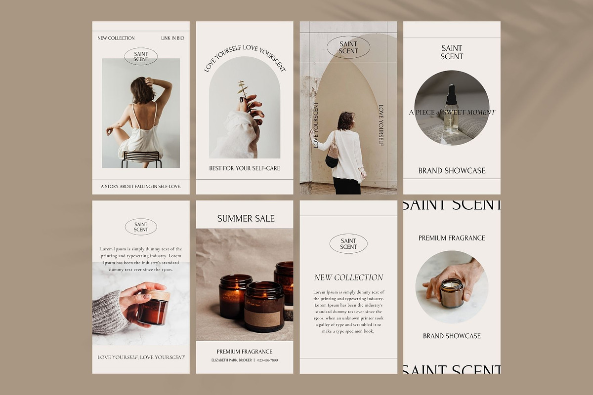 Aesthetic IG Stories Template, a Social Media Template by Rumiz Design (Photo 4 of 7)