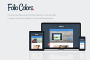 Folio Colors: Portfolio & Blog Theme, a WordPress Template by BioButterfly (Thumbnail 1 of 4)
