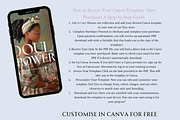 DOULA INSTAGRAM POSTS, a Social Media Template by Daring Digies (Thumbnail 5 of 5)