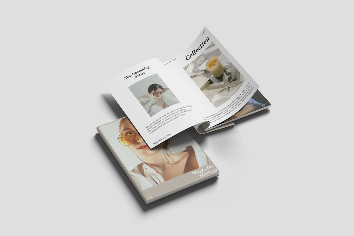 A4 Magazine Mockup, a Books & Magazine Mockup by scribrostudio (Photo 5 of 10)