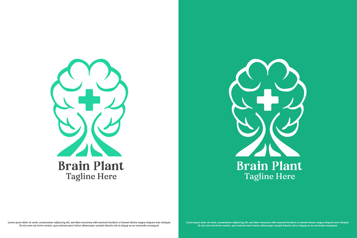 Brain tree logo design template, a Branding & Logo Template by Morvana Crew (Photo 2 of 2)