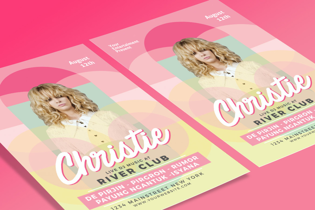 Female DJ Flyer, a Flyer Template by Muhamad Iqbal hidayat (Photo 4 of 4)