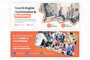 Agency SEO Facebook Cover PSD, a Social Media Template by zokamaric (Thumbnail 2 of 2)