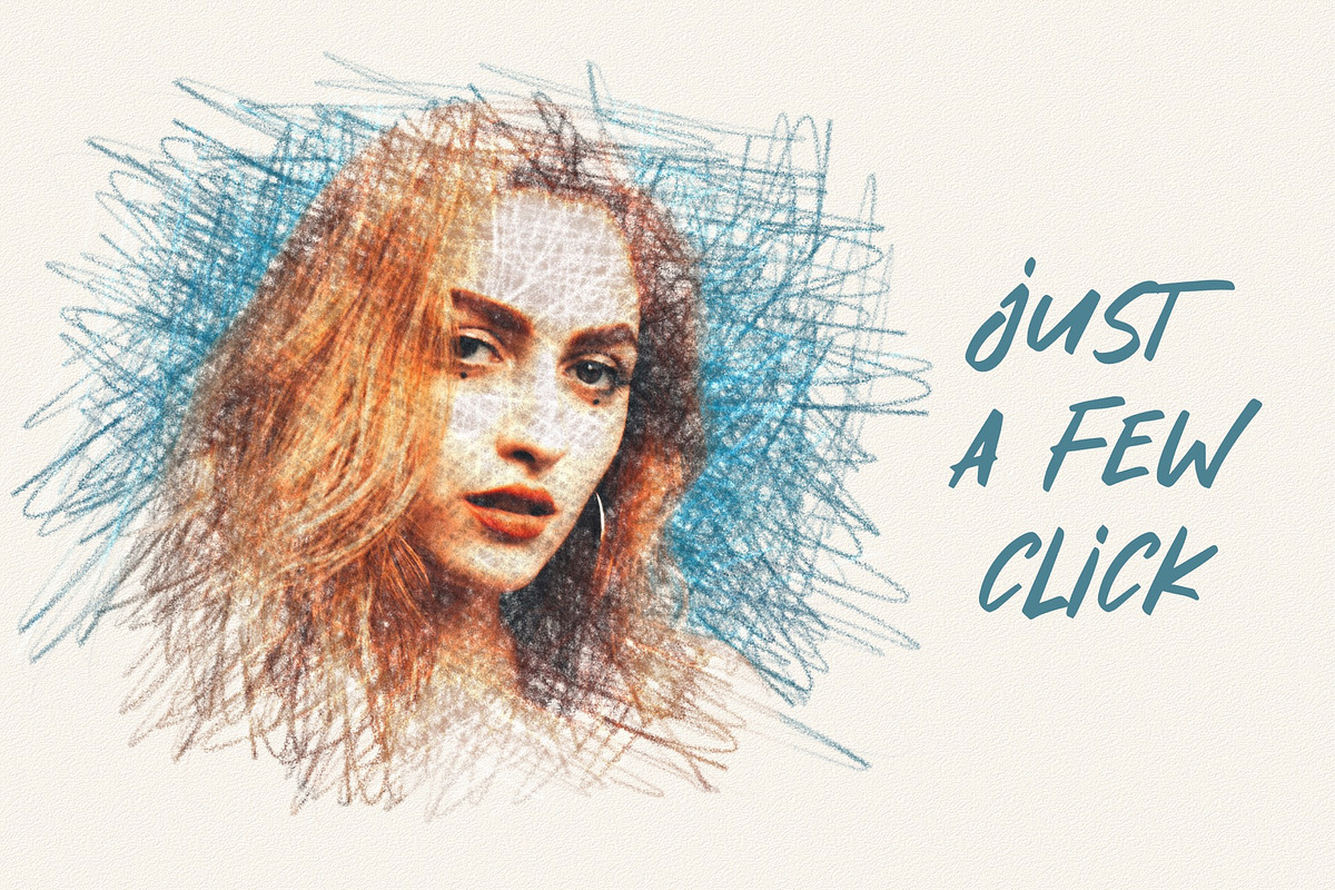 Scribble Photo Effect, a Layer Style Add-On by WudelMbois Studio (Photo 3 of 3)