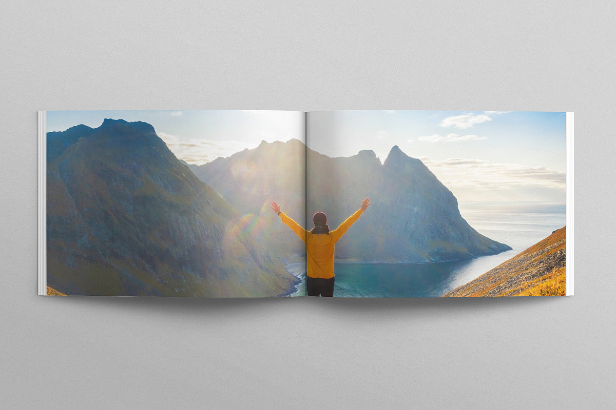 Photo Book Layout Design Template, a Brochure Template by E-Type (Photo 6 of 8)