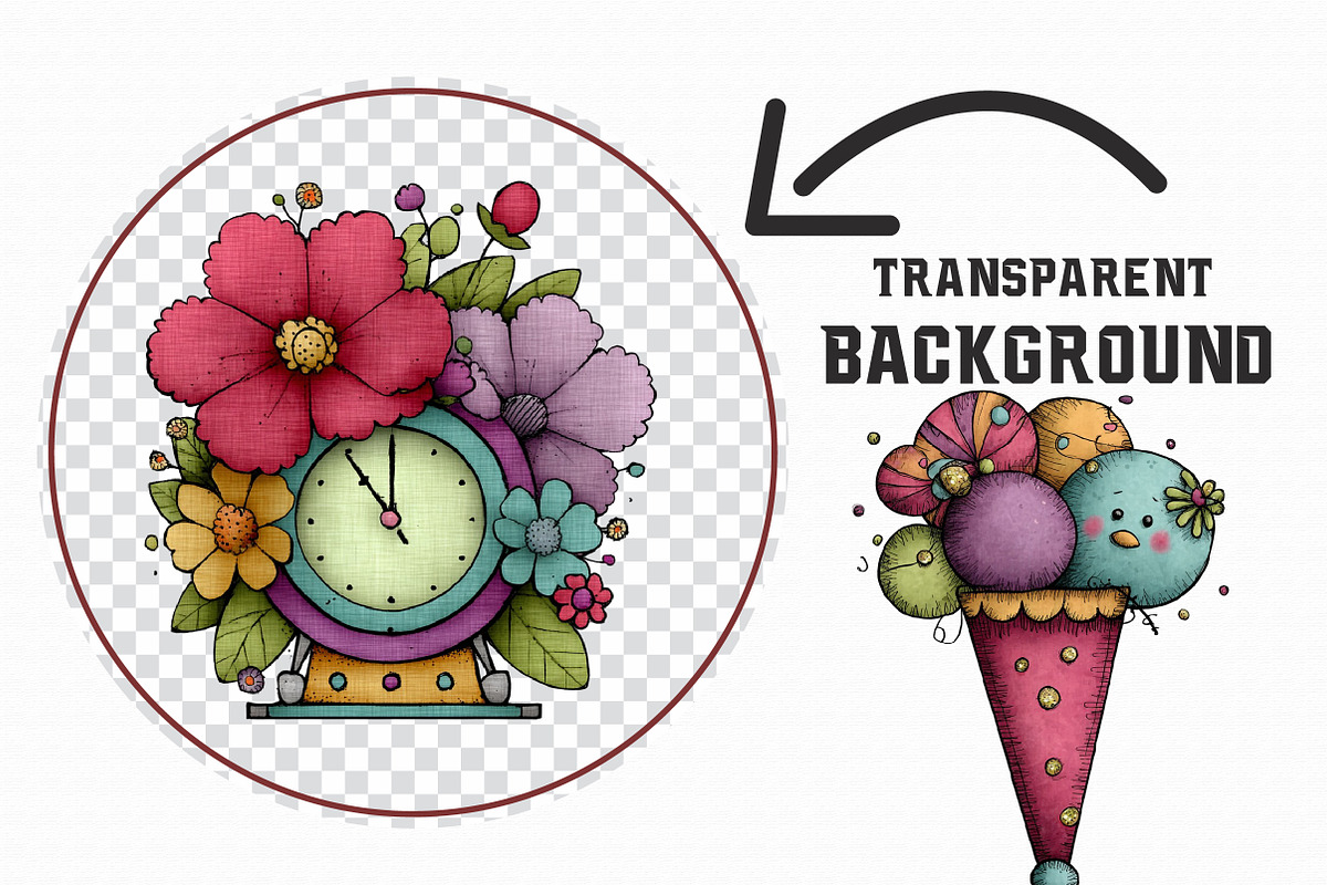 Girly Happy New Year Clipart, an Illustration by Libby Wishes (Photo 5 of 6)
