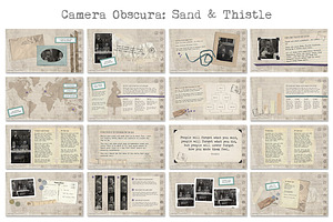 Camera Obscura Powerpoint Templates