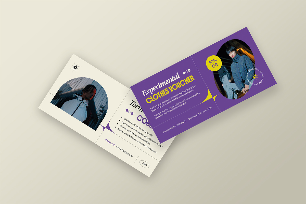 Urban Byte - Gift Voucher, a Print Template by StreaksideStd (Photo 3 of 3)