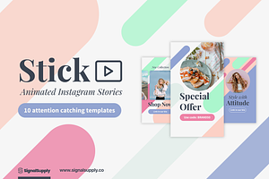Stick - Animated Instagram Story