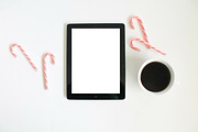Festive Candy Canes with Blank ipad, a Holiday Photo by blackdahliapress (Thumbnail 3 of 3)