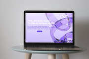 Purple Glass 3D Abstract Backgrounds, a Graphic by LarysaZabrotskaya (Thumbnail 6 of 8)