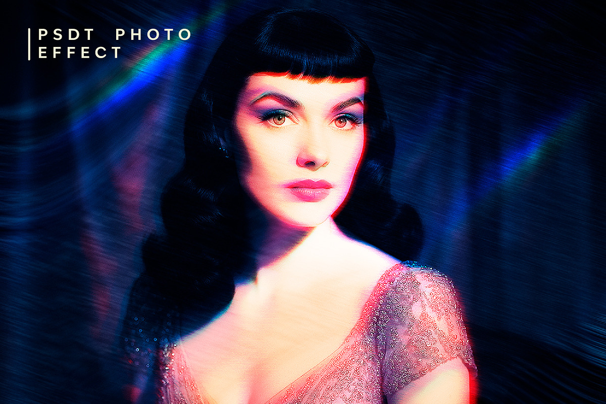 Retro Analog Glow Photo Effect, a Brushes & More by studiogstock (Photo 1 of 2)
