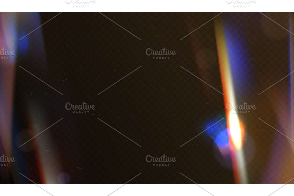 Light leak film. Abstract light, a Texture Illustration by Frogella