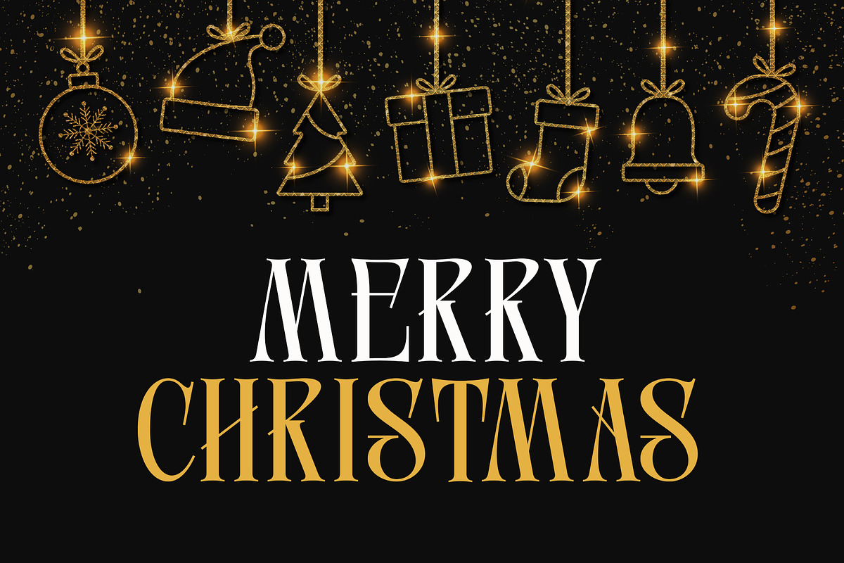 Christmas Fecsival – Elegant Serif, a Serif Font by Letterara (Photo 3 of 15)