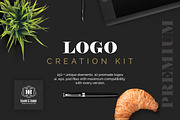 Unique Logo Creation Kit, a Branding & Logo Template by La Animus (Thumbnail 1 of 7)