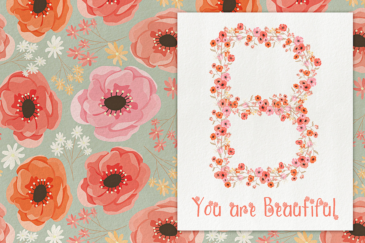 Spring Love Display Font preview 2