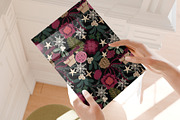 Bright Christmas Vector Pattern, a Pattern Graphic by Bloomart Studio (Thumbnail 3 of 5)