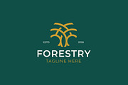 Wood Oak Tree or Banyan Tree Logo, a Branding & Logo Template by Signatoro (Thumbnail 1 of 3)
