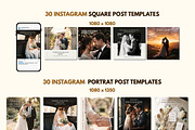Wedding Photography Instagram Kit, a Social Media Template by Arslan (Thumbnail 5 of 10)