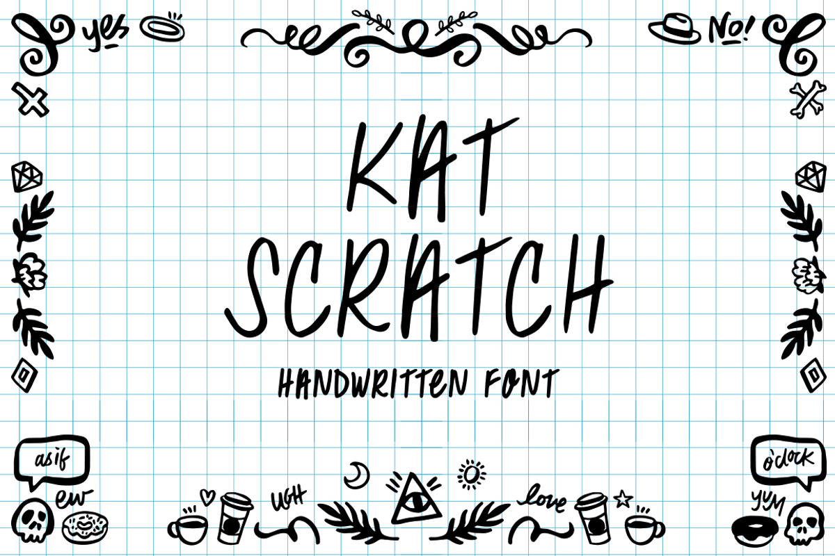 Kat Scratch Font