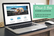 Retro Caravan Illustrations - Set 3, an Illustration by the cabin supply co (Thumbnail 3 of 3)