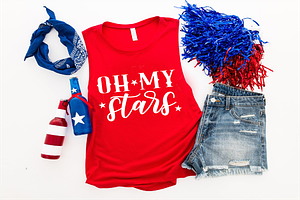 Oh my stars, 4th of July svg