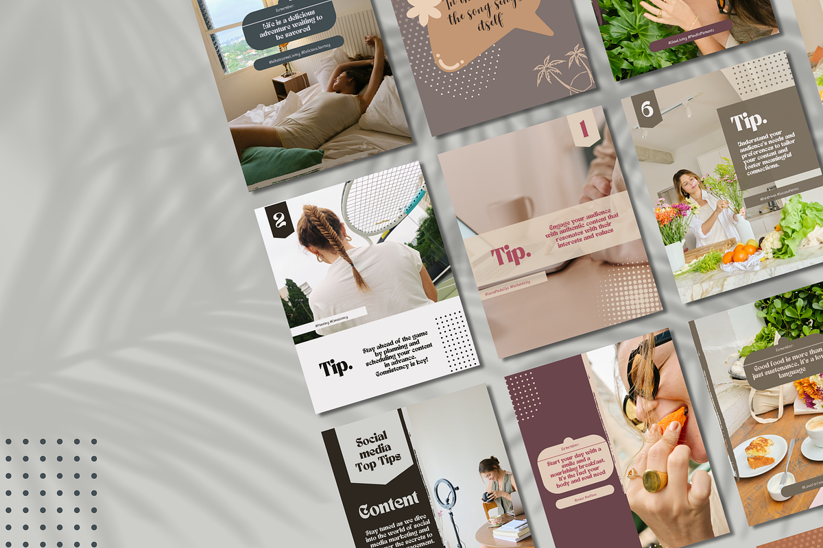 Influencer Social Media Templates, a Social Media Template by PaolaroiDesign (Photo 5 of 5)