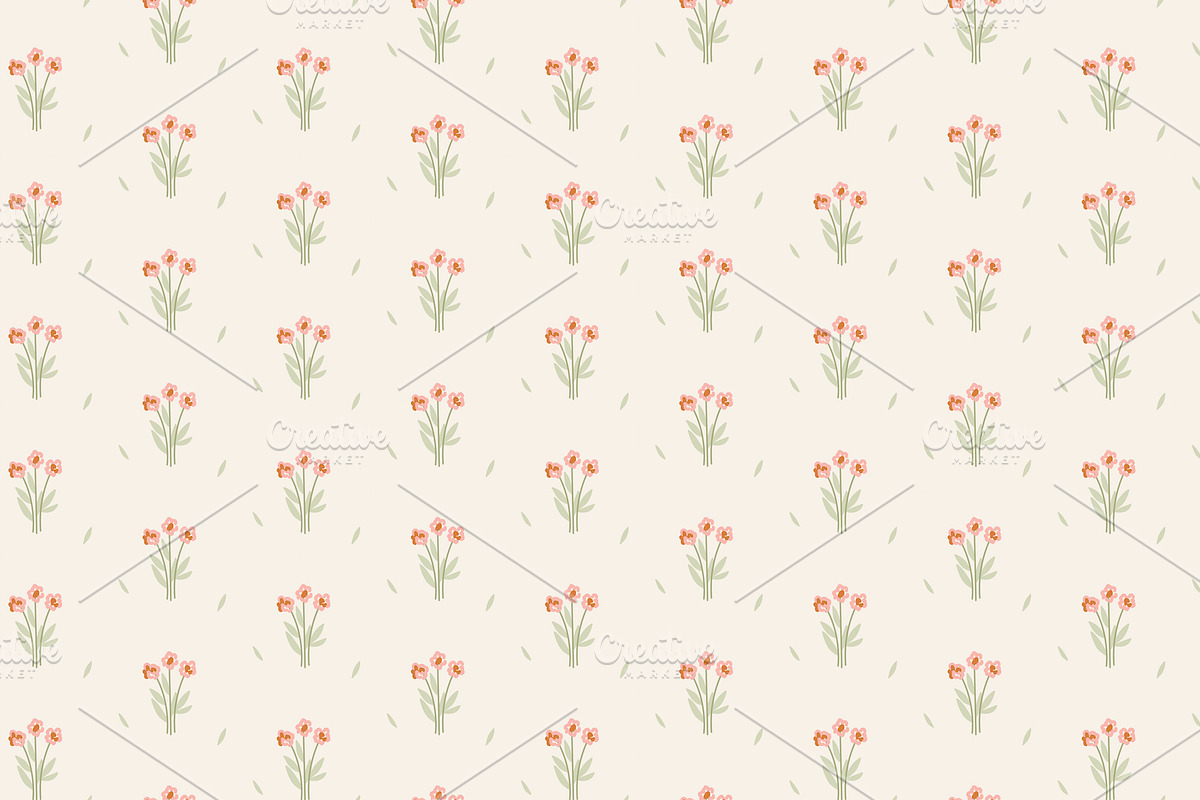 Romantic Geometry patterns, a Pattern Graphic by Lyolya Profitrolya (Photo 7 of 9)