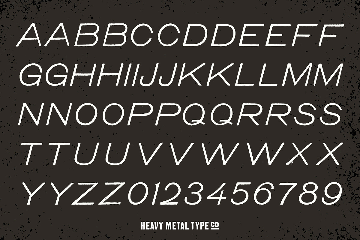 Letterpress Cognito, a Sans Serif Font by Heavy Metal Type Co. (Photo 5 of 5)