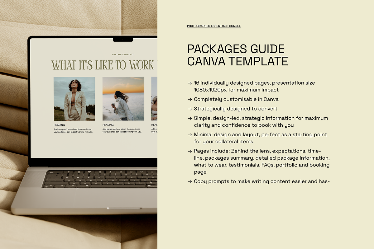 Photographer's Essential Bundle, a Marketing Template by Third Ginger Studio (Photo 6 of 13)