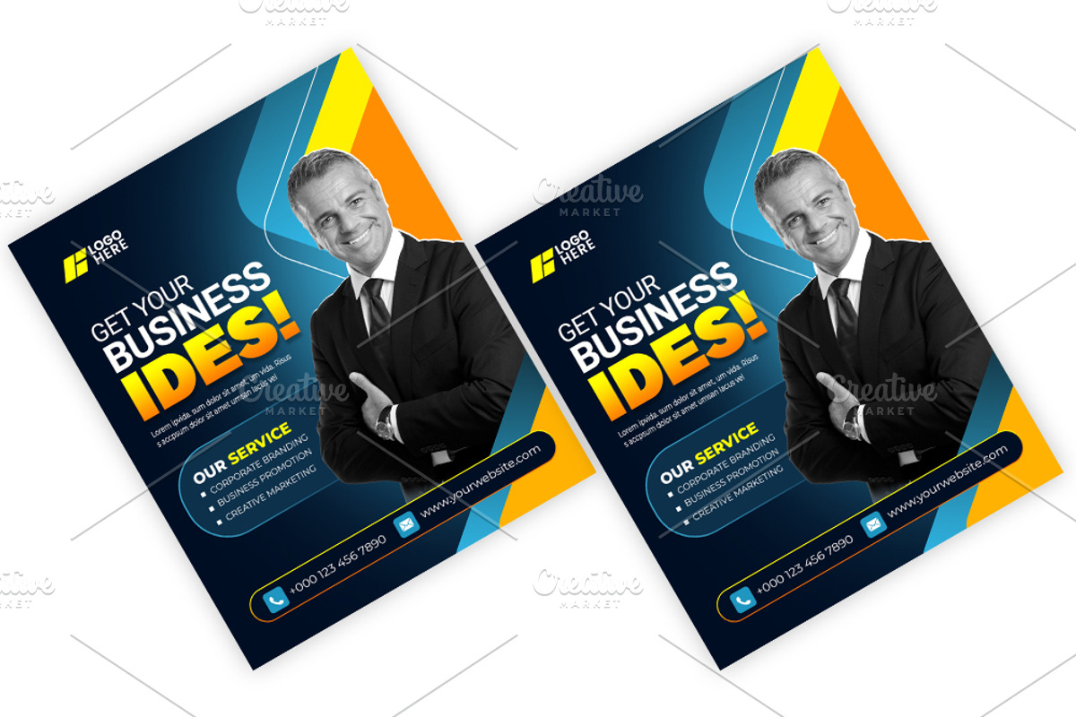 Business Social Media Flyer Template, a Social Media Template by Artonix (Photo 2 of 3)