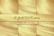 12 Gold Foil Textures, a Texture Graphic by Orange Fox (Thumbnail 2 of 3)