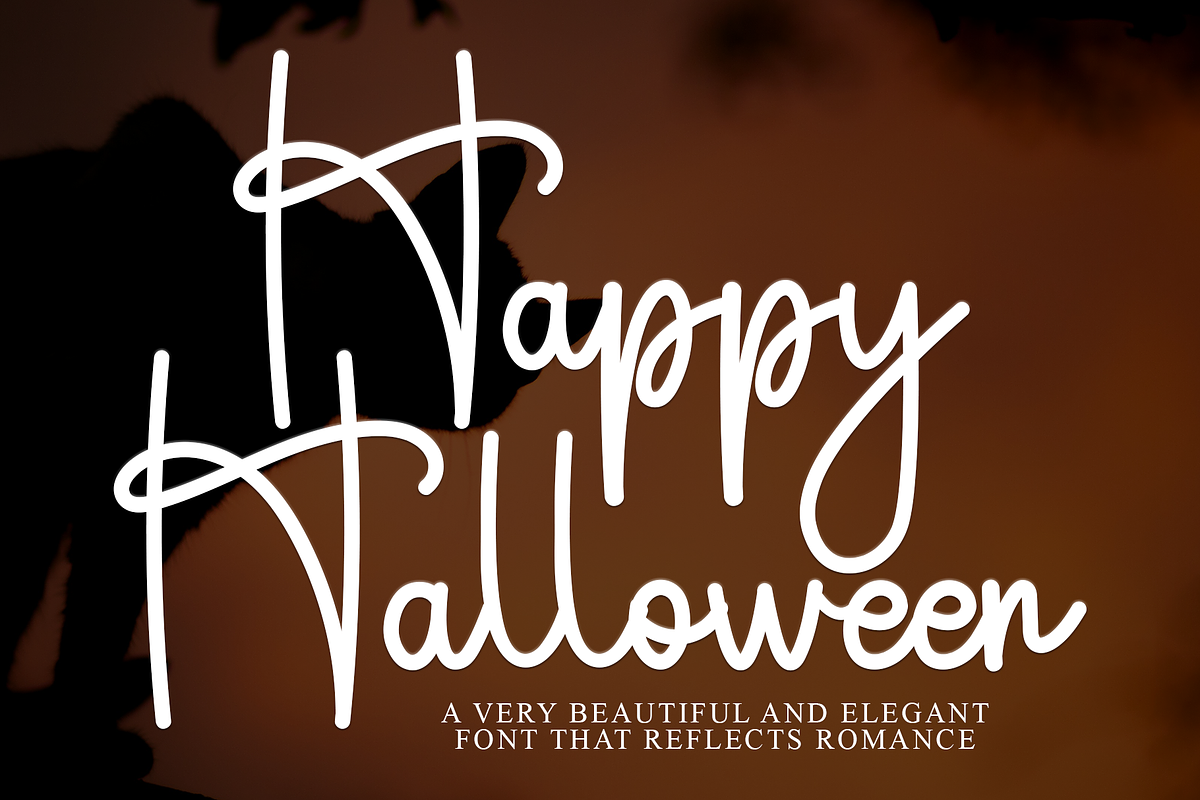 Simple Halloween, a Handwritten Font by InermediaSTUDIO (Photo 5 of 7)