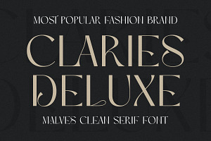 Malves - Elegant Serif Typeface