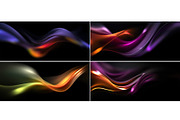 16 Dark Neon Glowing 3D Backgrounds, a Background Graphic by BazziBa♥ (Thumbnail 3 of 5)