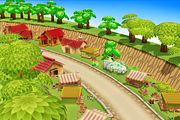 Cartoon Spring Farm, an Environmental 3D Model by Souchenki (Thumbnail 15 of 23)