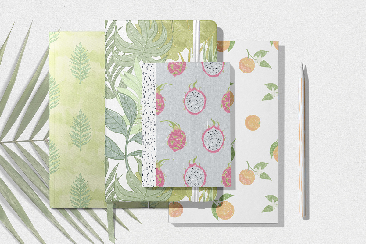 Solana Tropical Whimsy Design Bundle, a Pattern Graphic by mila_leev (Photo 10 of 23)