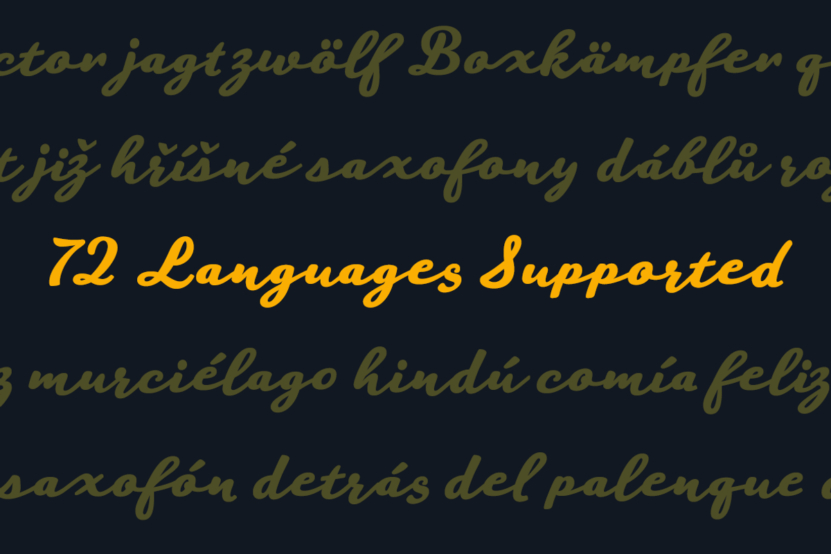 Sophima, a Script Font by insigne (Photo 2 of 3)