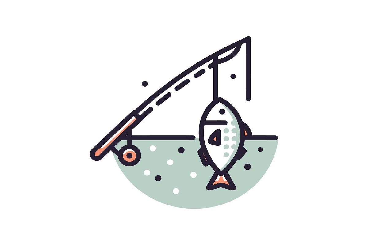 Minimal Fishing Rod, an Object Graphic by yasushie (Photo 5 of 16)