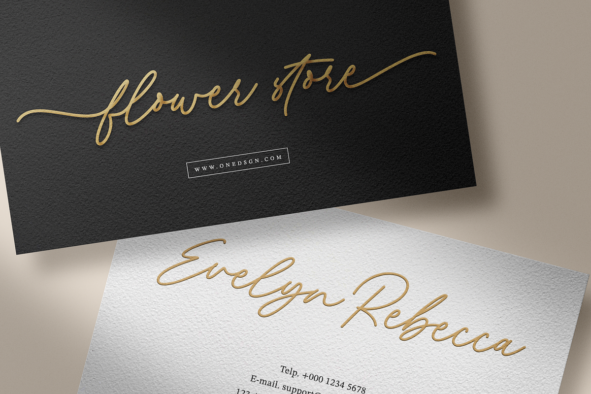Revisthond Handwritten Script, a Script Font by Namara Creative Studio (Photo 4 of 12)